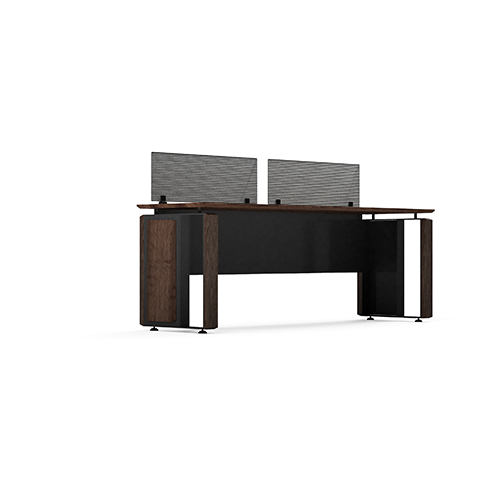 Modular Office Workstation 2 Seater Linear Sharing Fusion Series Ek Design