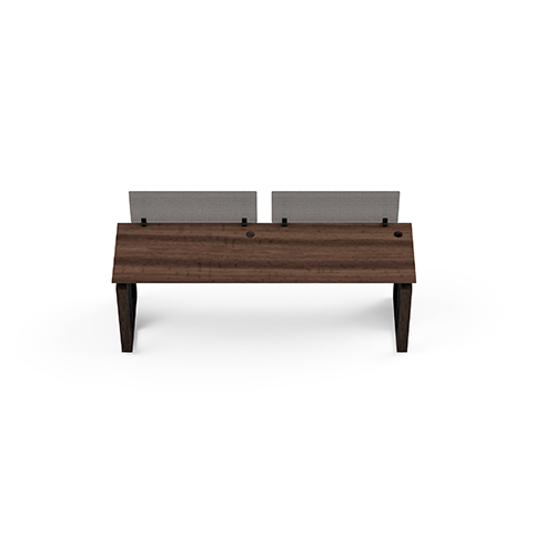 Modular Office Workstation 2 Seater Linear Sharing Fusion Series Ek Design