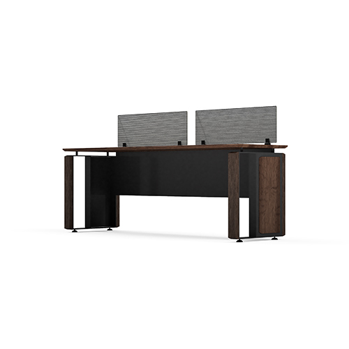Modular Office Workstation 2 Seater Linear Sharing Fusion Series Ek Design
