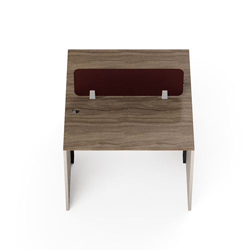 Modular Office Workstation 2 Seater Sharing Horizon Series Ek Design
