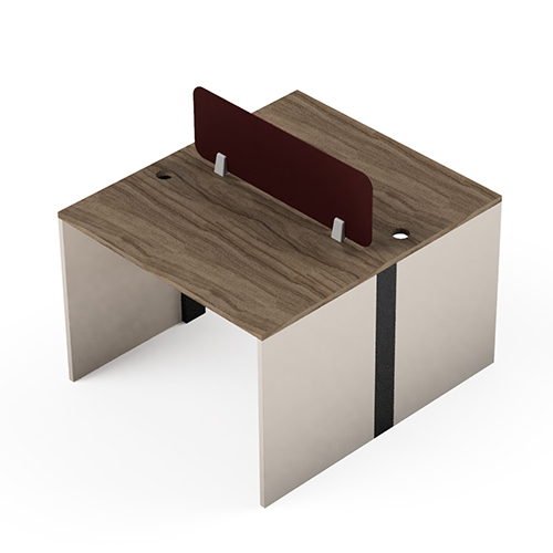 Modular Office Workstation 2 Seater Sharing Horizon Series Ek Design