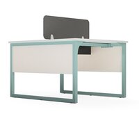 Modular Office Workstation 2 Seater Sharing Prime Series Ek Design