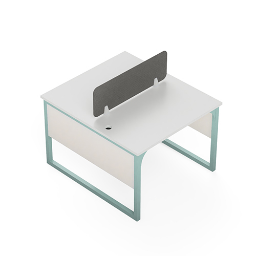 Modular Office Workstation 2 Seater Sharing Prime Series Ek Design