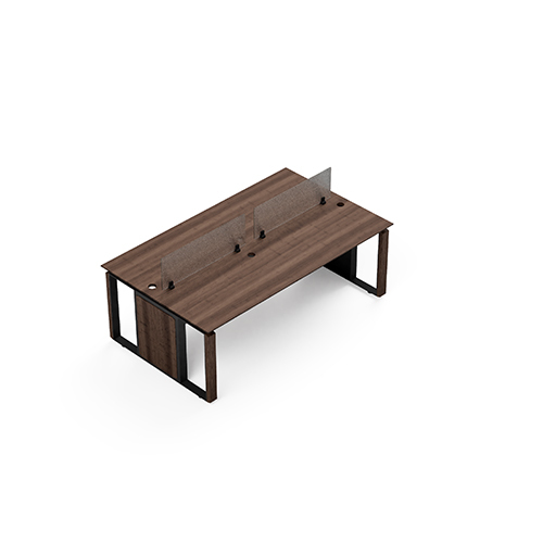 Modular Office Workstation 4 Seater Quad Sharing Fusion Series Ek Design