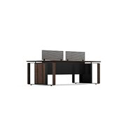 Modular Office Workstation 4 Seater Quad Sharing Fusion Series Ek Design
