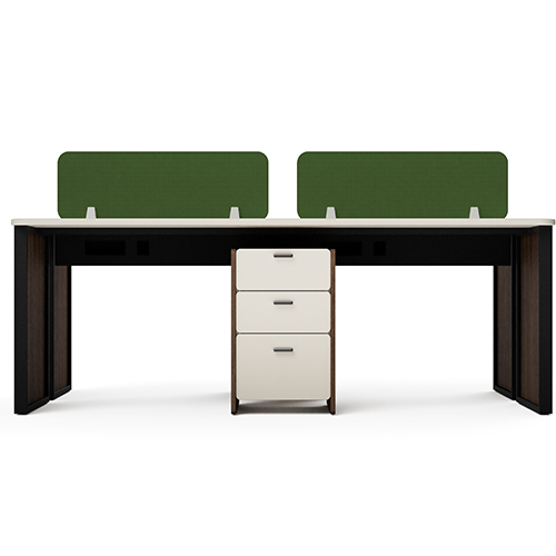 Modular Office Workstation 4 Seater Quad Sharing Neo Series Ek Design