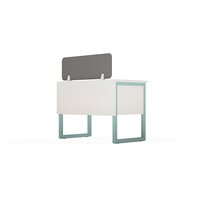 Modular Office Workstation Single Seater Linear Prime Series Ek Design