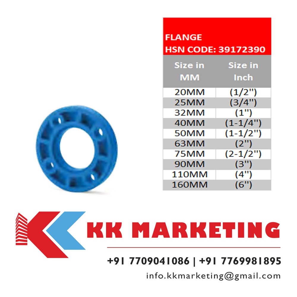 Ppr Flange Core And Flange Ring - Plastic Material, Round Shape, Green Color | Durable Design With Warranty