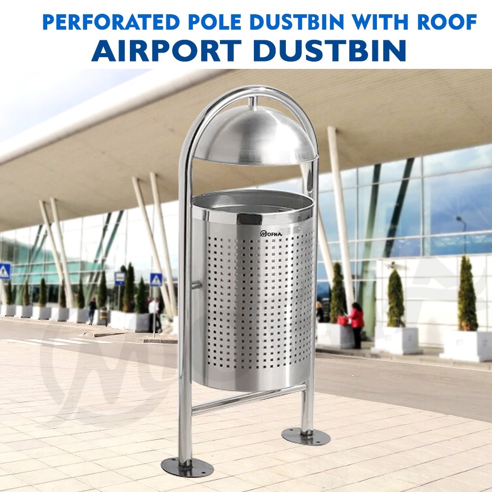 Stainless Steel Dustbin Single