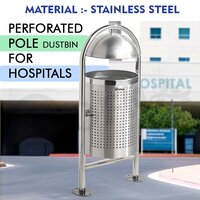 Stainless Steel Dustbin Single