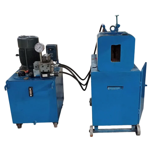 Rebar Cold Forging Machine - Color: Blue