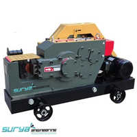 Sercm01 Rebar Thread Cutting Machine - Mild Steel, 415v Voltage, 450kg Weight | Automatic Plc Control, Cuts 6mm-40mm Thickness, 1-year Warranty