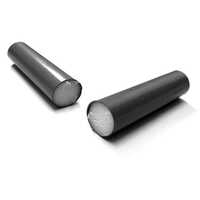 Dowel Bar Cap - Rubber, 32 Mm Size, 300 Millimeters Length, Round Shape, Black Color | Durable Industrial Protection For Dowel Bars
