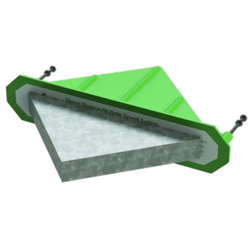 Diamond Dowel Plate - Color: Green