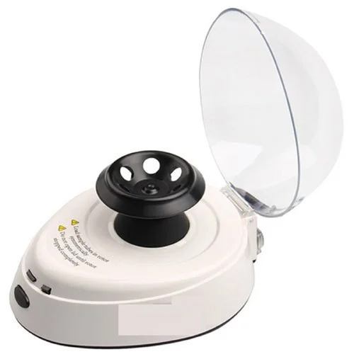 Laboratory Mini Centrifuge - Color: White