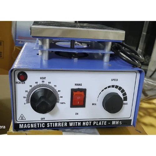 5 Litre Magnetic Stirrer With Hot Plate - Application: For Heating The Liquid Stirring Or Without Stirring