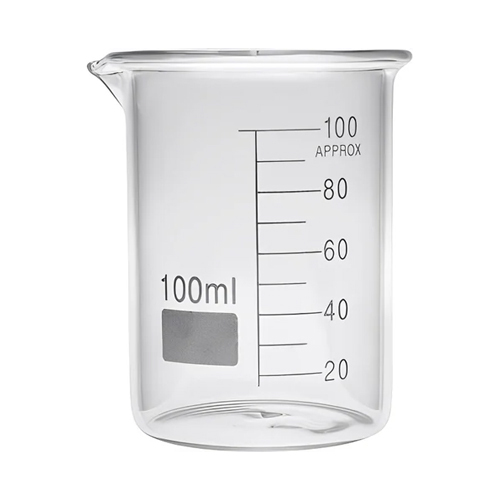 100Ml Chemistry Laboratory Glass Beaker - Color: Transparent