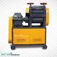 Industrial Scrap Straightening Machine - Mild Steel, 100 Kg/hr Capacity, 415 Volt, 380 Kg Weight | Eco-friendly Polished Surface, Manual Operation, 1-year Warranty
