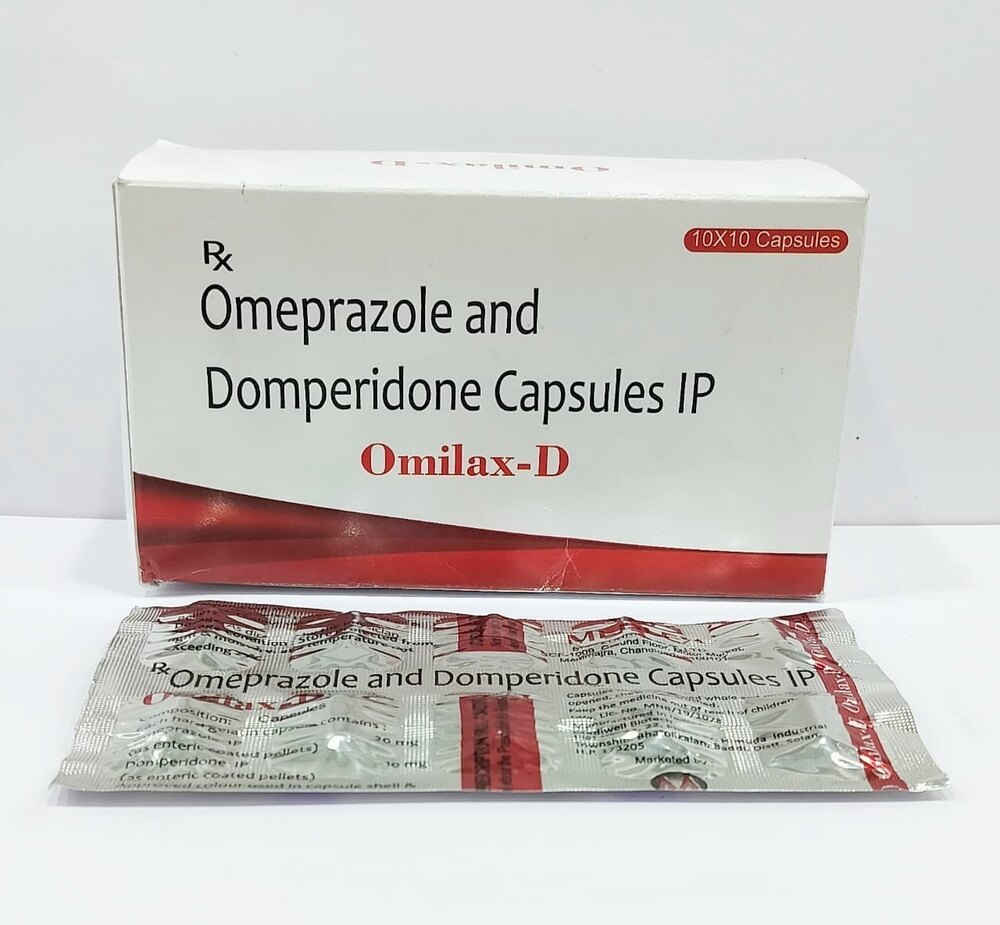 Omeprazole & Domperidone Capsules 20/10mg