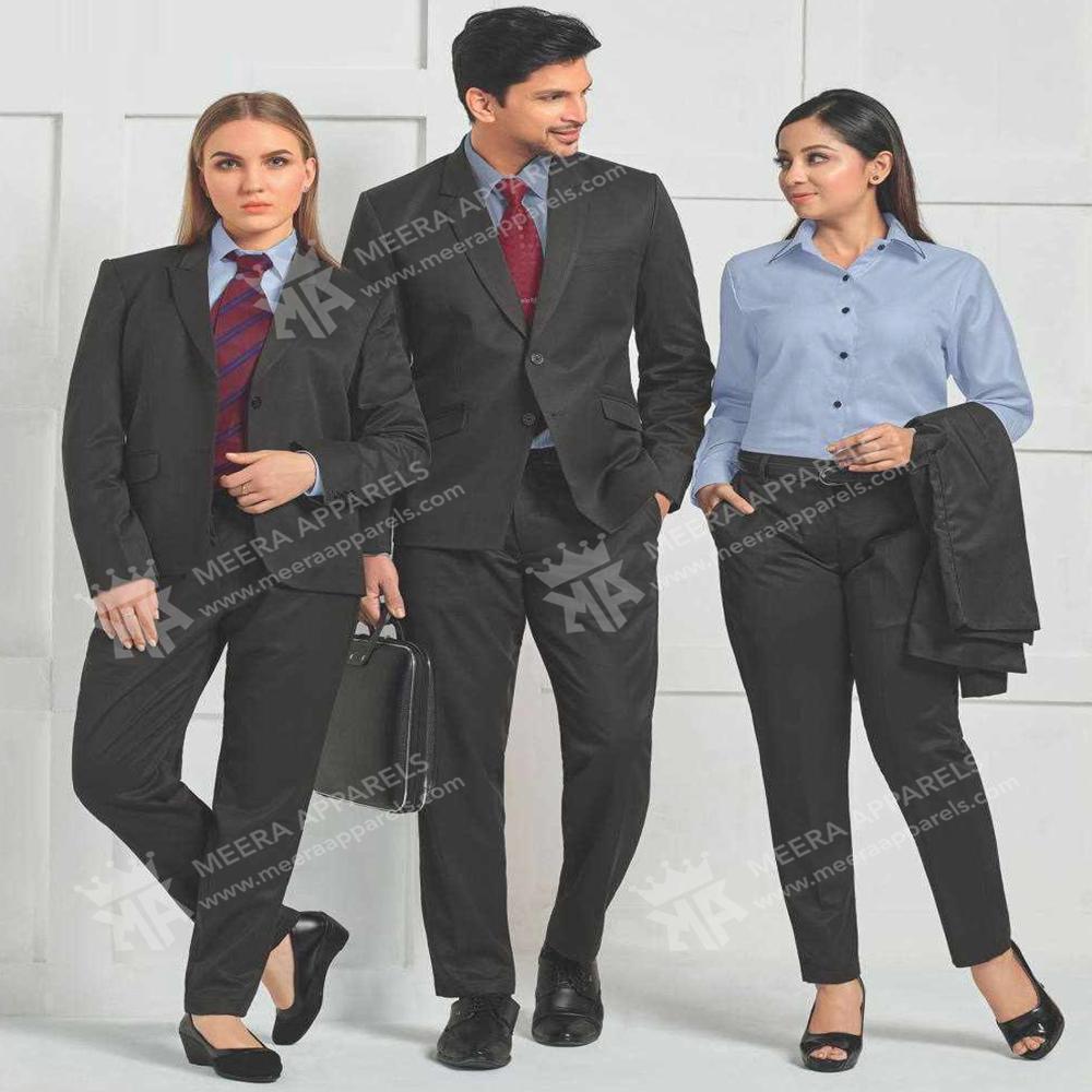 Corporate Men Uniform by Meera Apparels