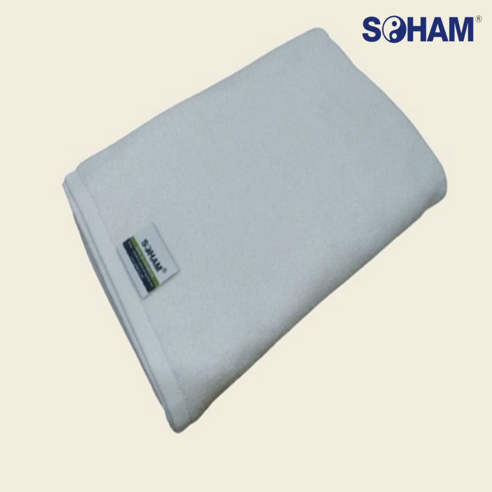 PR-1016-SOHAM Hospital Towels - 100% Cotton, Multiple Sizes (12"x12" to 36"x72"), White | Luxuriously Soft, Highly Absorbent, Durable for Medical Use