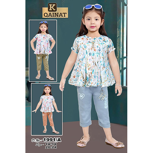 D.no-1991-A Girls Capri And Top
