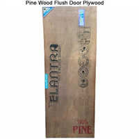 30mm Pine Wood Flush Door Plywood - 8x4 Feet Size, Strong Screw Holding Feature, Phenolic Glue, Grade 710