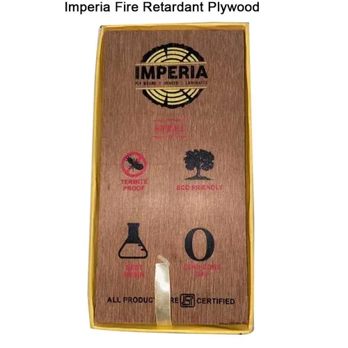 8X4 Feet Imperia Fire Retardant Plywood - Feature: Strong Screw Holding