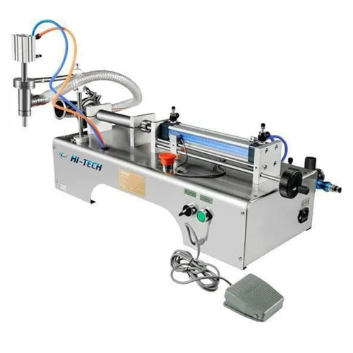 Stainless Steel Liquid Filling Machine - Dimension (L*W*H): 100X50X105 Millimeter (Mm)