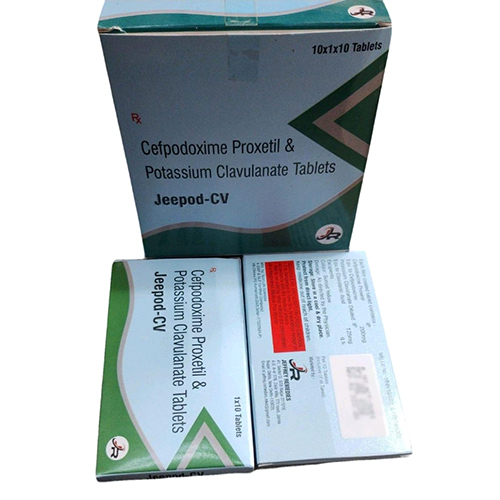 02_Cefpodoxime Proxetil And Potassium Clavulanate Tablets - Drug Type: General Medicines