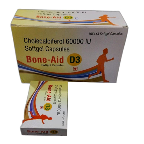 Cholecalciferol 60000 Iu Softgel Capsules - Drug Type: General Medicines