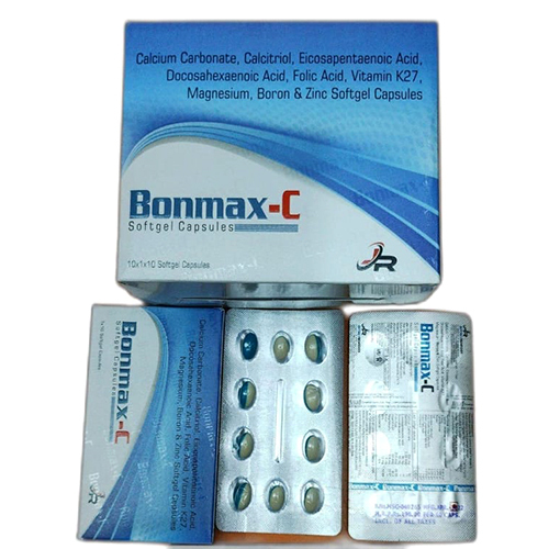 Calcium Carbonate Calcitriol Folic Acid Vitamin K27 Boron And Zinc Softgel Capsules - Drug Type: General Medicines