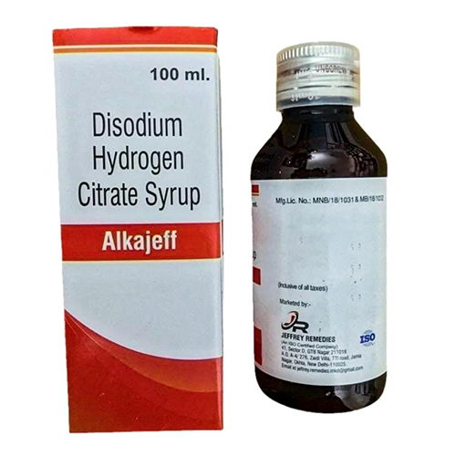 100 ML Disodium Hydrogen Citrate Syrup