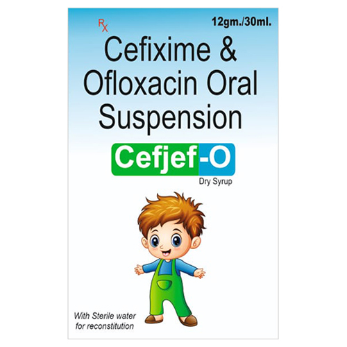 12 Gm Cefixime And Ofloxacin Oral Suspension - Drug Type: General Medicines