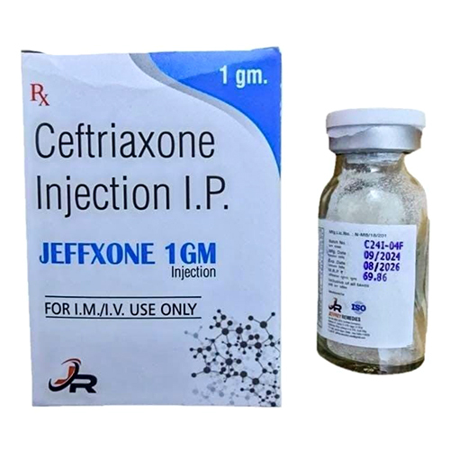 1 Gm Ceftriaxone Injection Ip - Drug Type: General Medicines