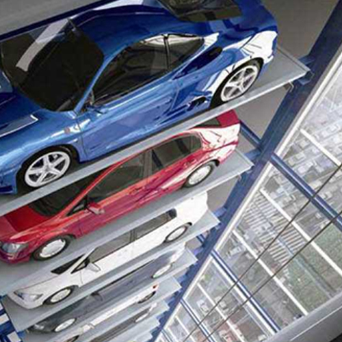 Tower Parking - Mode Of Drive: Hydraulic