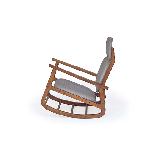 Solid Wood Rocking Chair Wooden Rocking Chair Teakwood Rocking Chair Residential Loose Furniture
