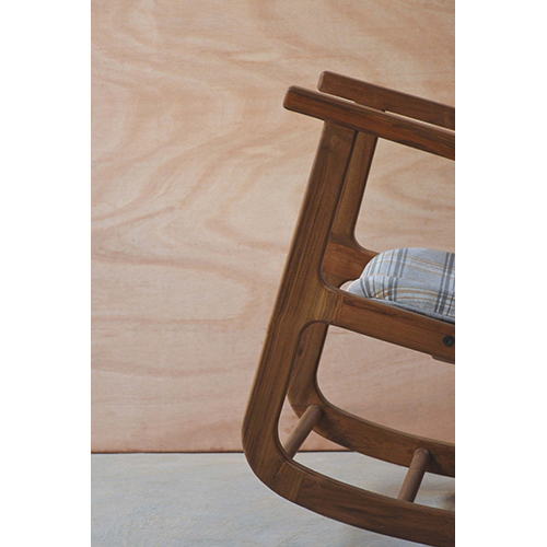 Solid Wood Rocking Chair Wooden Rocking Chair Teakwood Rocking Chair Residential Loose Furniture