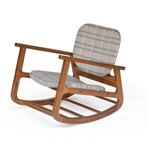 Solid Wood Rocking Chair Wooden Rocking Chair Teakwood Rocking Chair Residential Loose Furniture