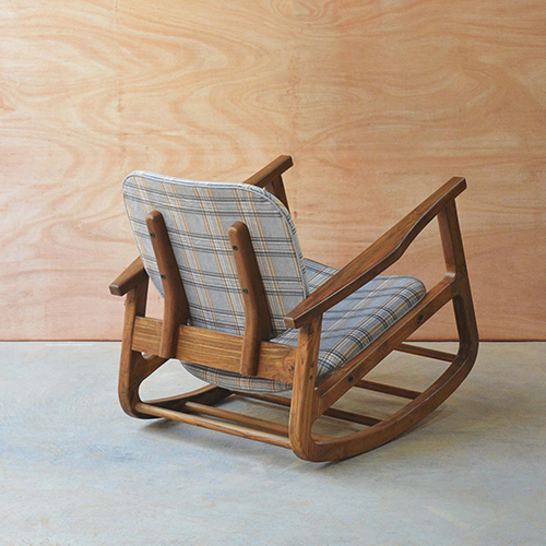 Solid Wood Rocking Chair Wooden Rocking Chair Teakwood Rocking Chair Residential Loose Furniture