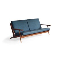 Solid Wood Sofa Wooden Sofa Teakwood Sofa Residential Loose Furniture Office Loose Furniture