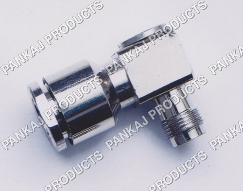 TNC फीमेल राइट एंगल क्लैंप टाइप LMR 400