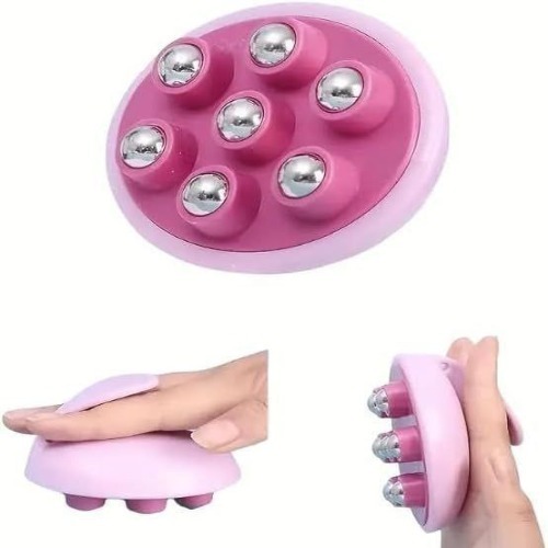 Seven wheele ball massager