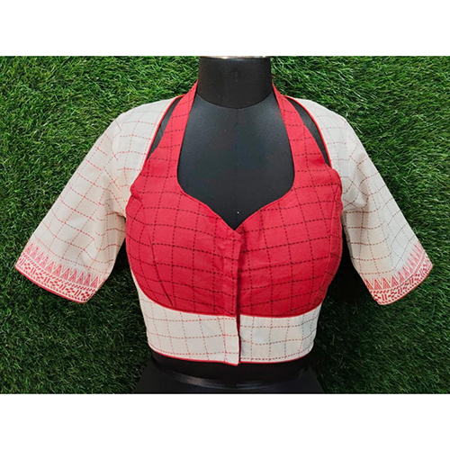 Cotton Designer Sleeve Blouse