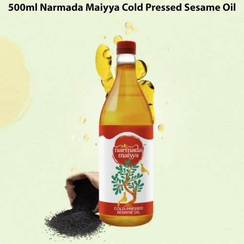 500ml Narmada Maiyya Cold Pressed Sesame Oil