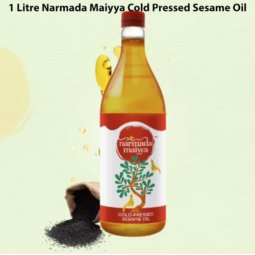 1 Litre Narmada Maiyya Cold Pressed Sesame Oil