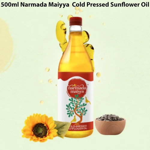 500ml Narmada Maiyya Cold Pressed Sunflower Oil