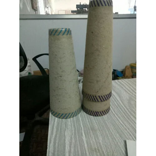 4 Paper Cone - Standard Size, Brown Color | Paper Material, Plain Printing, Ideal for Promotion and Shopping