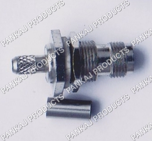 टीएनसी फीमेल स्ट्रेट क्रिम्प टाइप बल्क हेड आरजी 58