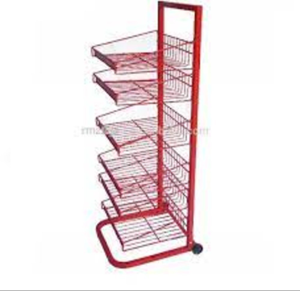 Display Stand - Metal Frame, Adjustable Height, Sturdy Base | Ideal For Trade Shows, Retail Displays, Versatile Usage, Easy Setup